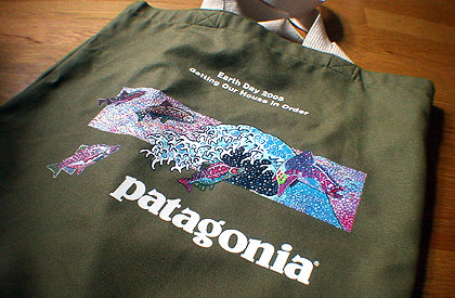Patagonia Earth Day 2005 トートバッグ
